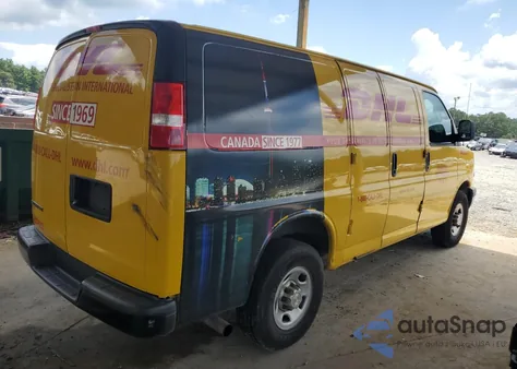 2021 Chevrolet Express G2500 from USA, damaged, VIN 1GCWGAFP2M1166889